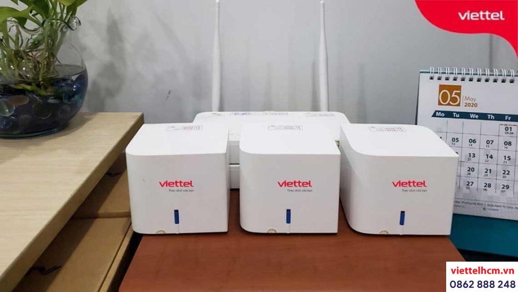 Đăng ký internet Viettel Thủ Dầu Một Bình Dương 2 Gói cước internet viettel hỗ trợ wifi Mesh