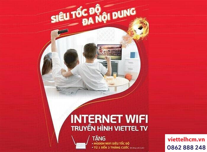 Combo Internet và truyền hình Viettel Quận 3