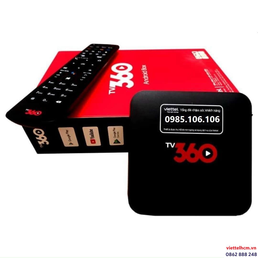 Gói MESH3 TV BOX 4K viettel- internet 300Mbps