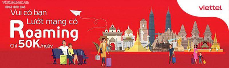Quy định cho thuê bao chuyển vùng quốc tế Viettel trả sau 4 Roaming viettel