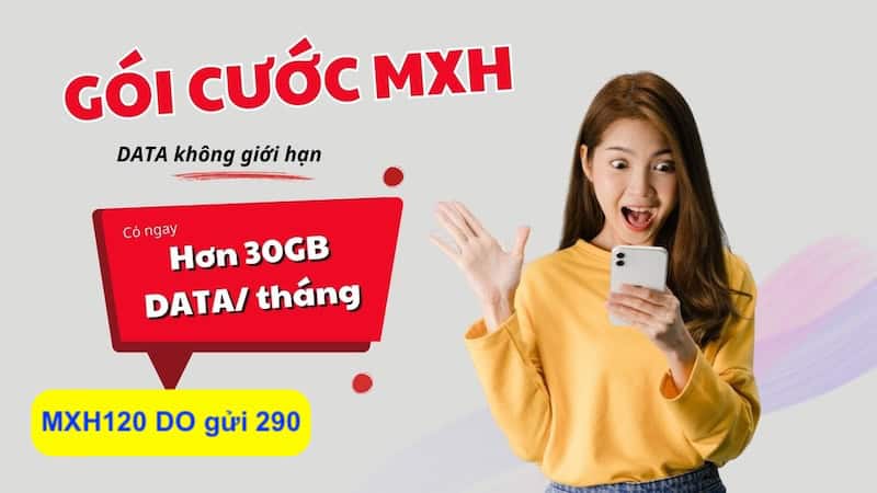 Chi tiết các Gói Cước 4G Viettel KHÔNG GIỚI HẠN