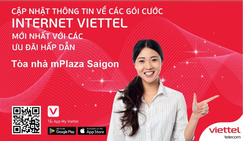 KHuyến mãi lắp mạng Viettel cho văn phòng mPlaza Saigon