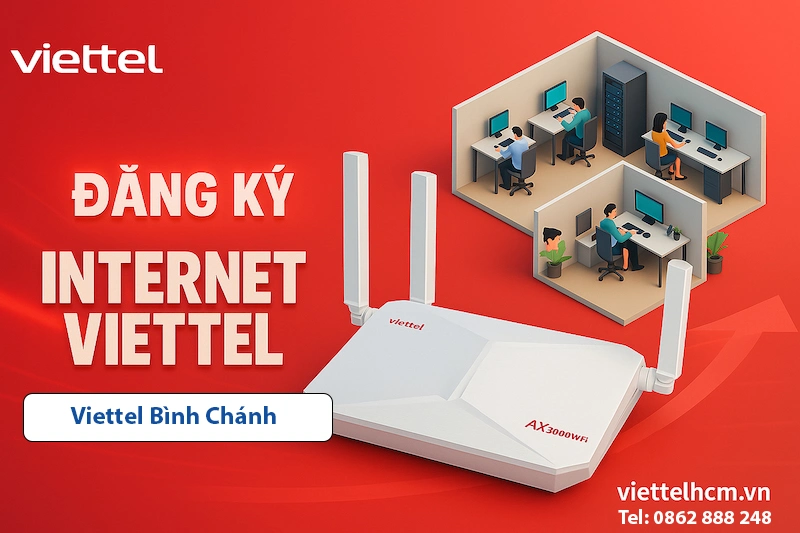 Lắp internet wifi Viettel Bình Chánh giá rẻ - chỉ từ 180K - WIFI 6 1 ưu đãi Lắp internet wifi Viettel Bình Chánh giá rẻ