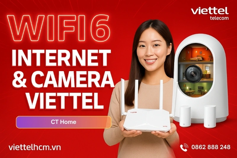 Lắp đặt internet viettel Chung cư CT Home - Trang bị WIFI 6 Mới 1 lắp đặt internet viettel Chung cư CT Home