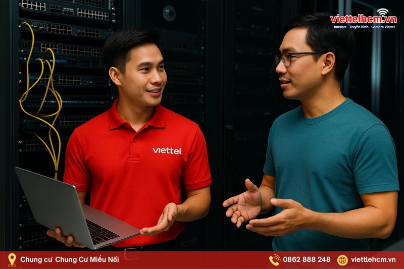 Ưu đãi lắp mạng Viettel cho doanh nghiệp chung cư Miếu Nổi