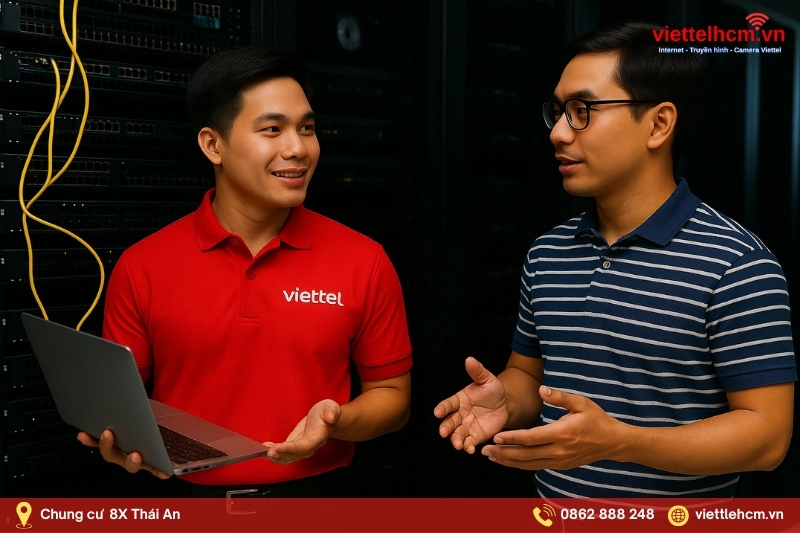 Gói cước internet Viettel doanh nghiệp tại 8X Thái An