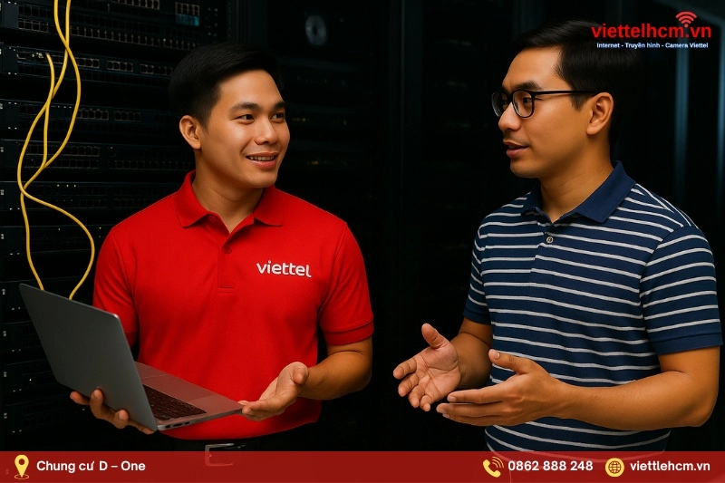 Gói Internet doanh nghiệp Viettel ổn định tại chung cư D – One
