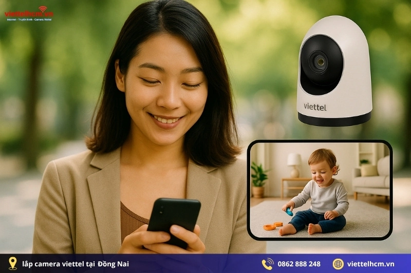 Đăng ký WiFi Viettel tại Đồng Nai - WIFI 6 - Giá cực rẻ 4 Lắp Camera an ninh Viettel - Hình ảnh sắc nét, kết nối ổn định tại Đồng Nai