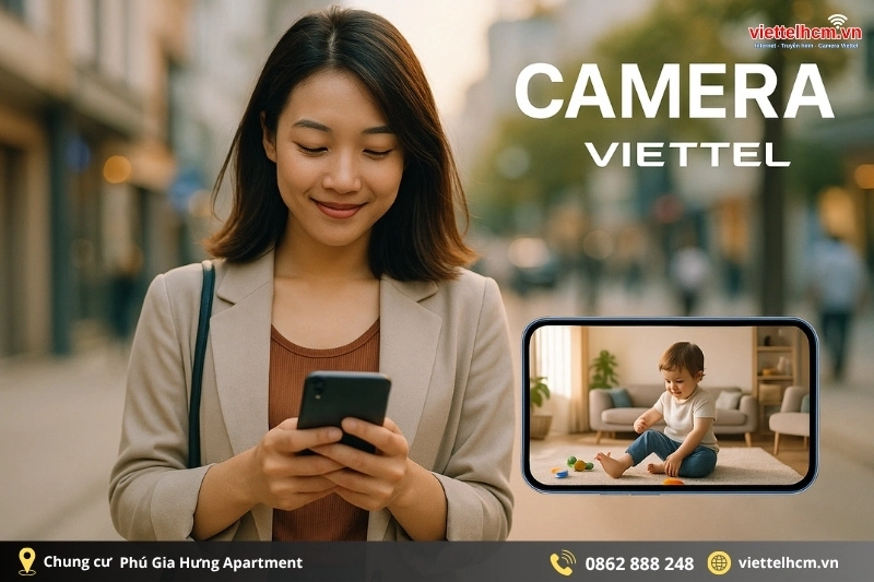 Các gói cước wifi viettel tại Phú Gia Hưng Apartment 4 Khuyến mãi lắp đặt camera Viettel căn hộ Phú Gia Hưng Apartment