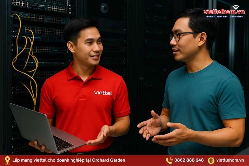 Lắp mạng viettel Chung cư Orchard Garden - GIÁ MỚI 3 Lắp đặt internet Viettel giá tốt cho doanh nghiệp tại Orchard Garden