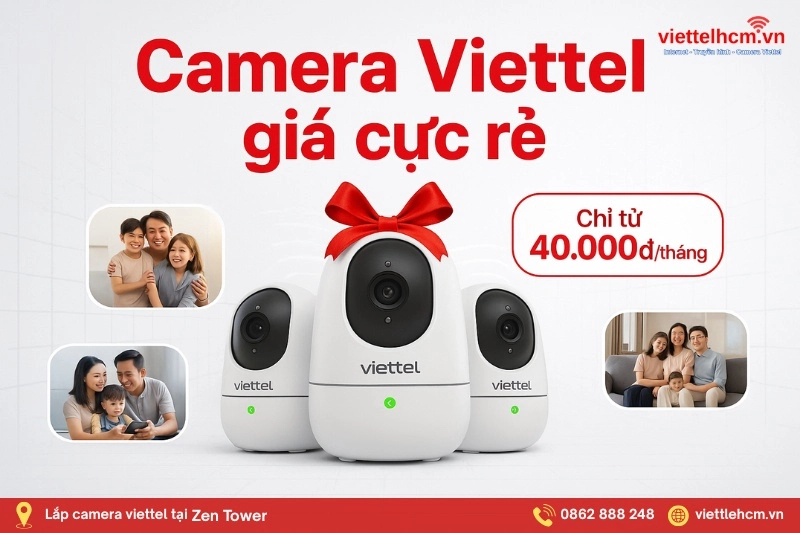 Camera viettel tại Zen Tower