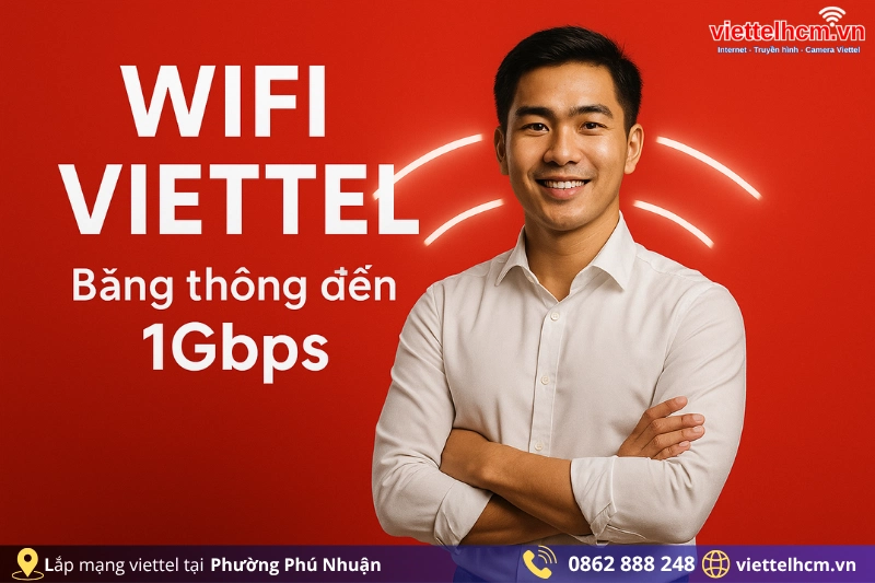 Gắn Internet Viettel tại Phường Phú Nhuận