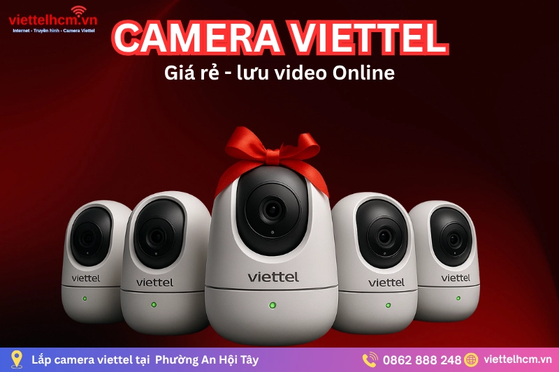 Lắp camera giám sát Viettel tại Phường An Hội Tây
