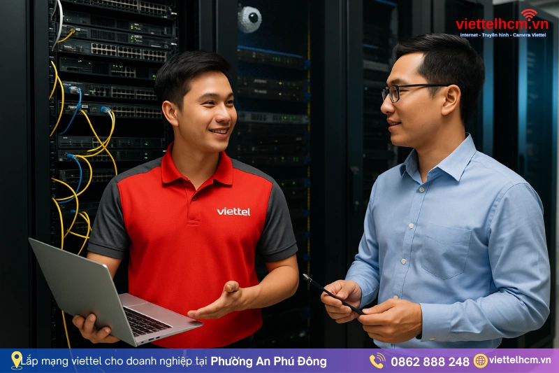 Lắp cáp quang viettel o phường an phú đông