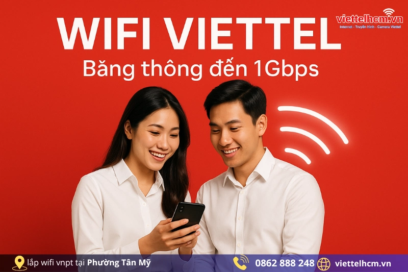 Đăng ký cáp quang Viettel ở Phường Tân Mỹ - Giá RẺ Nhất 1 Khuyến mãi mới đăng ký cáp quang Viettel ở Phường Tân Mỹ