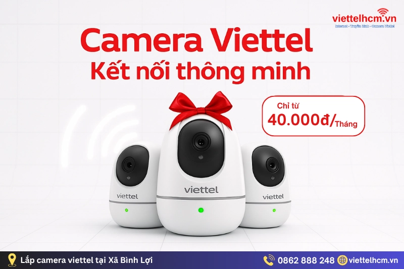 lắp camera viettel Xã Bình Lợi