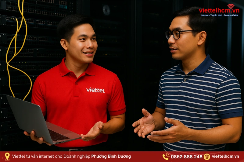 Lắp cáp quang Viettel tại Phường Bình Dương - Giá MỚI Nhất 3 Gói cước internet cho Công ty tại Phường Bình Dương