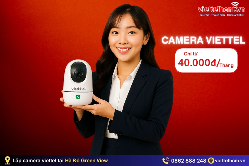 Lắp mạng wifi viettel tại Chung cư Hà Đô Green View 3 Lắp đặt camera Viettel, an toàn cho cư dân chung cư Hà Đô Green View